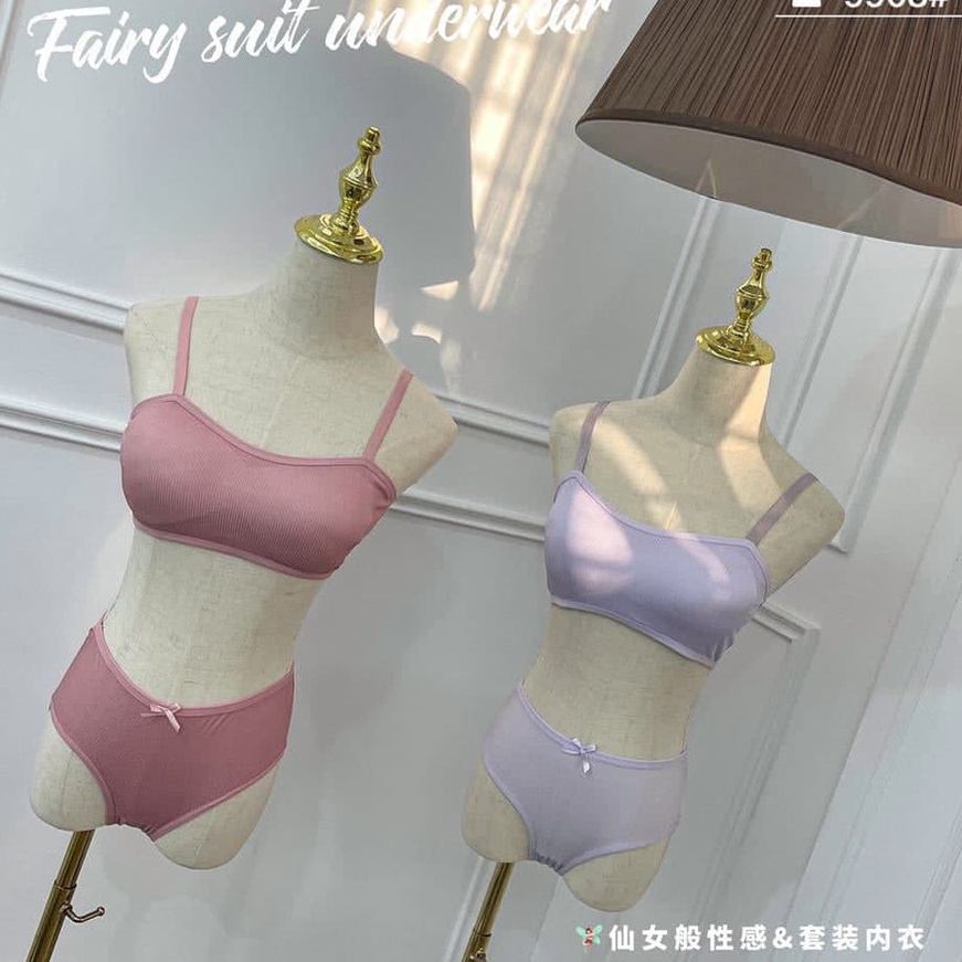 KP8 Bra dan celana dalam set poloscelana dalam dan bra set