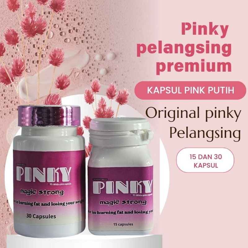 Pinky pelangsing premium pink putih original bpom