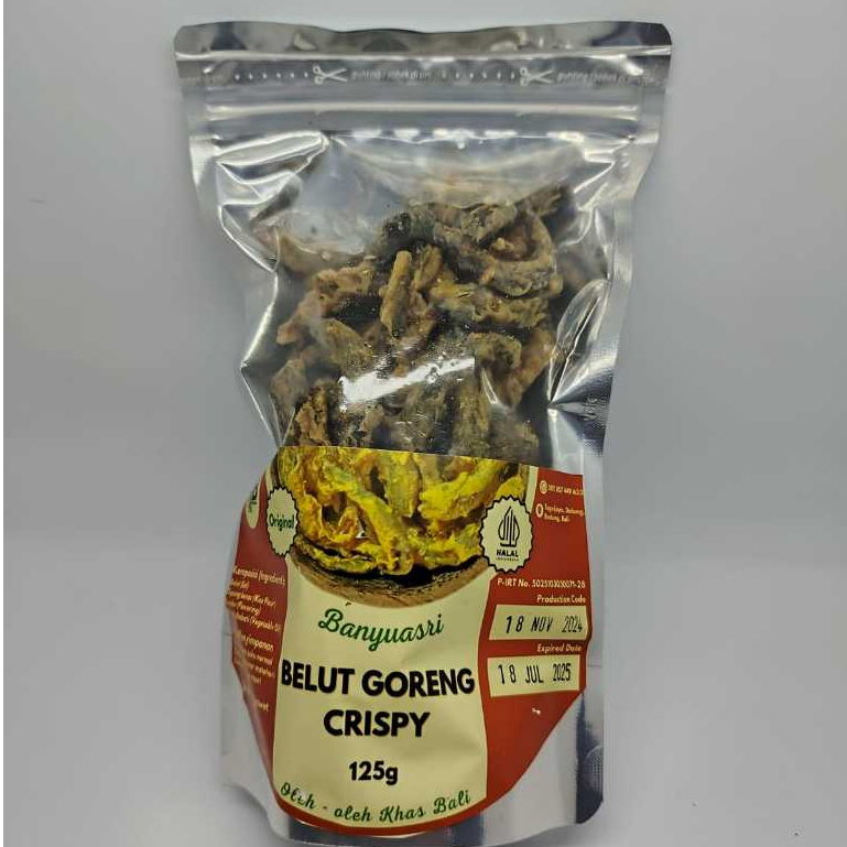 

Belut Goreng Crispy Banyuasri Oleh Oleh Khas Bali 125gr