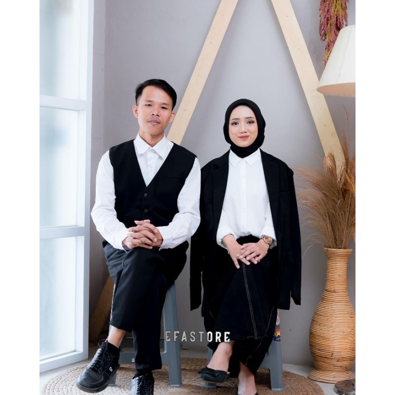 JAS BLAZER WARNA HIJAU SAGE set blazerr warna sage green