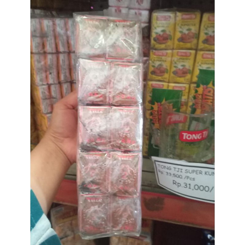 

TEH 2TANG HIJAU 1SLOP/TEH 2TANG KEMASAN 8GR/PCS