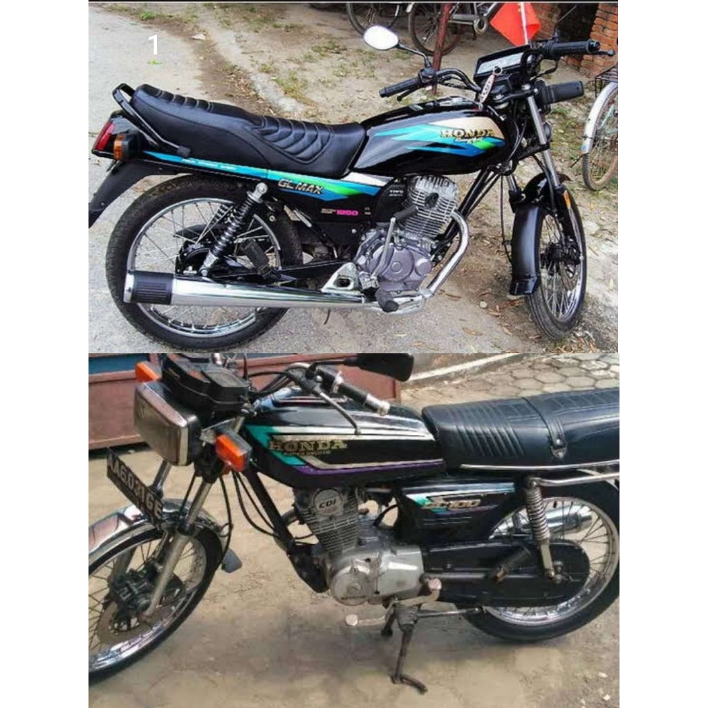 Kulit Jok Motor  Gl Max / Gl Pro / Gl 100 Standar / Bahan Ori Sarung Jok Motor  Gl Max / Gl Pro / Gl