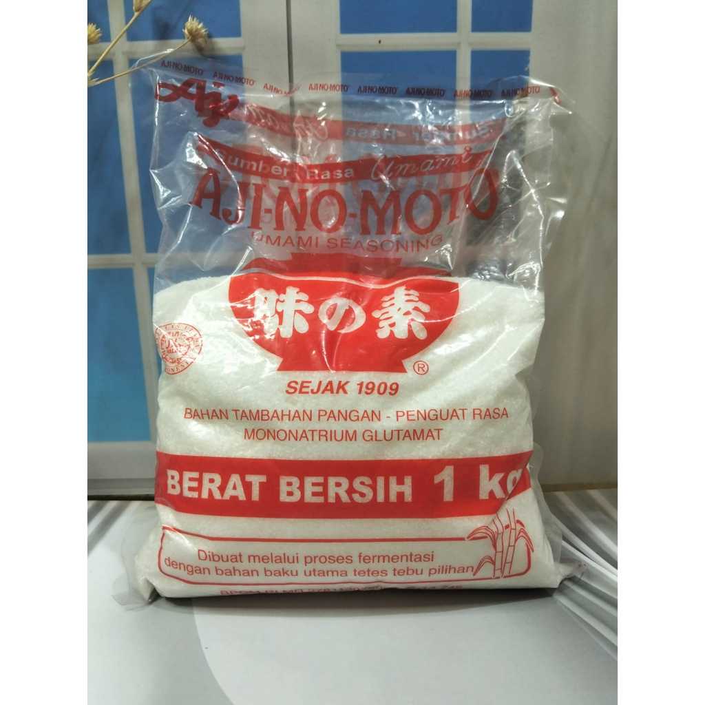 

AJI-NO-MOTO Penyedap Rasa MSG Ajinomoto 1Kg TERMURAH