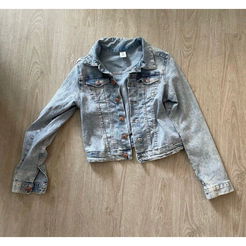H&M Crop Denim Jacket