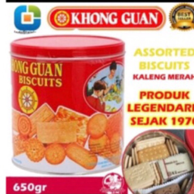 

KHONG GUAN BISKUIT ASSORTED RED MINI 650gr