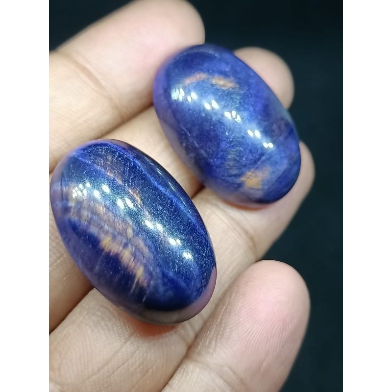 Batu Biduri Sepah , Tiger Eye Biru , Jumbo