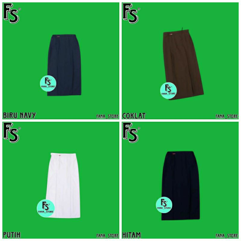 ROK SMP SPAN Belah 2 SERAGAM SEKOLAH BERKUALITAS