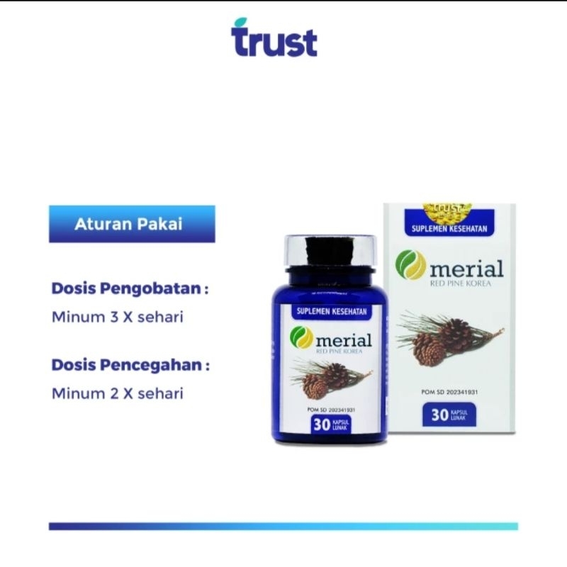 Merial red pine - obat kolesterol melancarkan peredaran darah