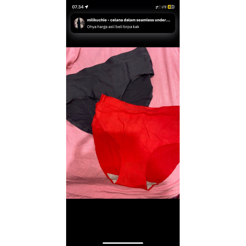 celana dalam seamless take all (dapat 2)