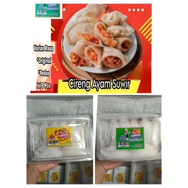 

CIRENG AYAM SUWIR ISI 8 pc