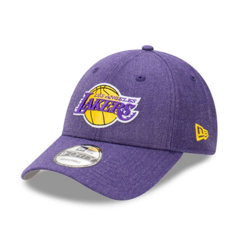 Topi New Era Cap Los Angeles Lakers Heather 9Forty Adjustable Original