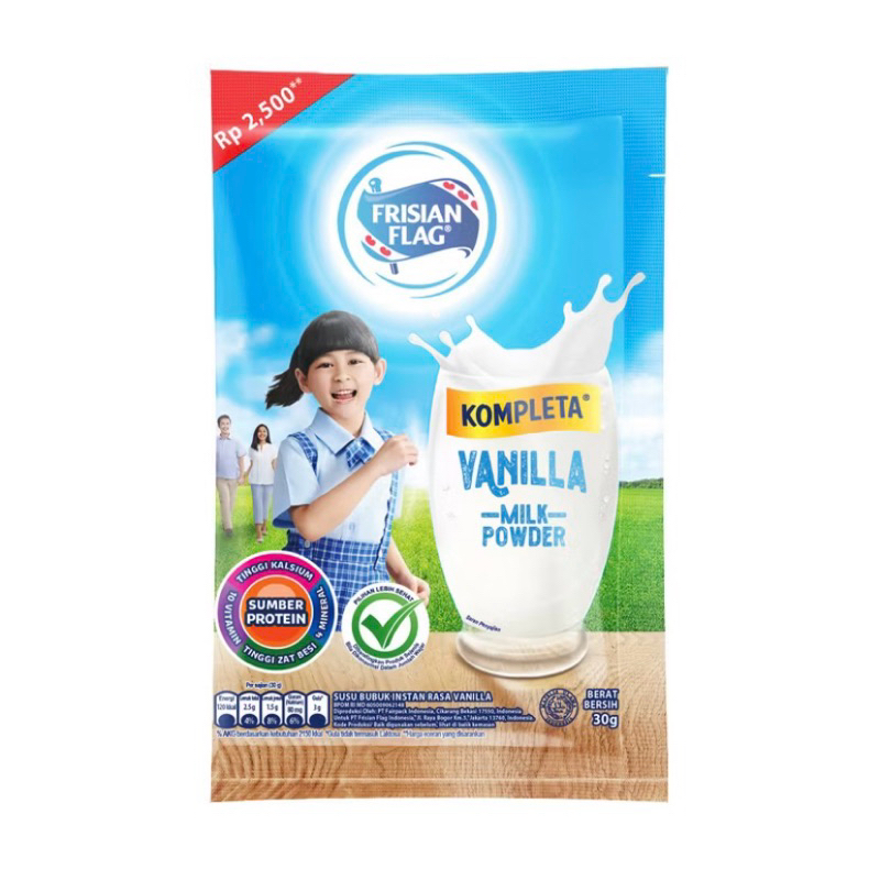 

Frisian Flag Kompleta Sachet 10x30gr