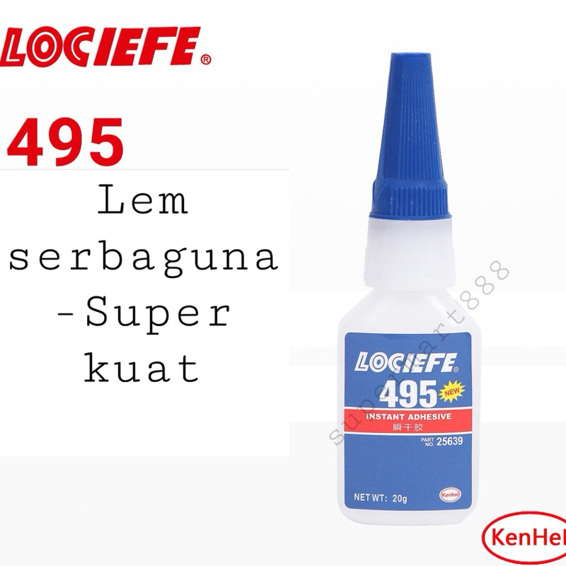 

LEM 495 Instant Adhesive Lem Instan Lem Super Glue 20 gr Lem 495 / lem serbaguna/ superglue/ Lem plastik /lem besi / lem sepatu