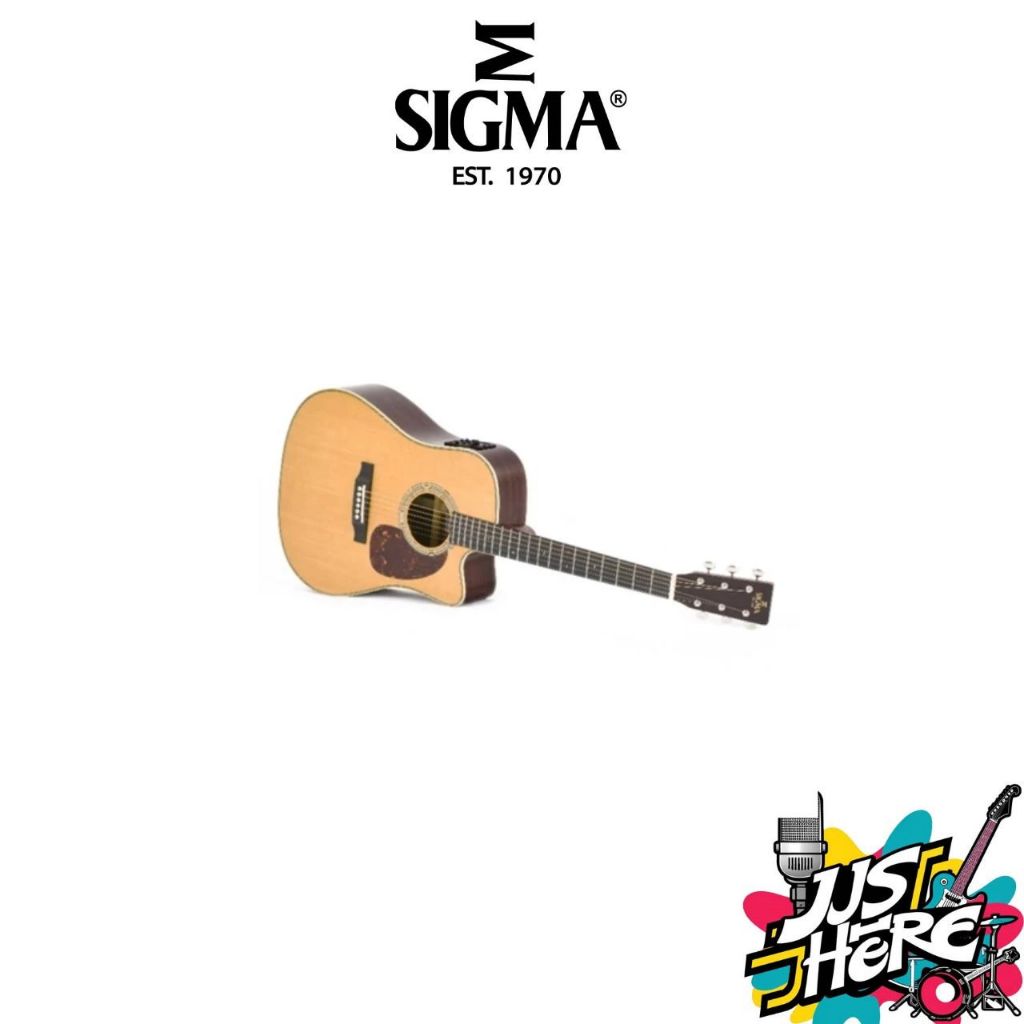 Acoustic Electric Guitar gitar Sigma DTC-28HE