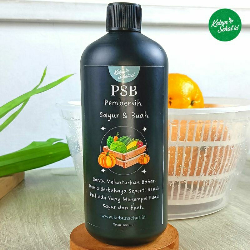 

PSB (pembersih sayur dan Buah) 500 ml ,Product By :Kebun Sehat.id