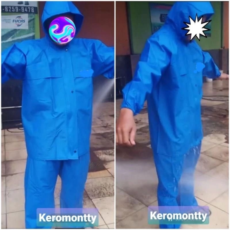 Jas hujan Mantol 6 XL jumbo