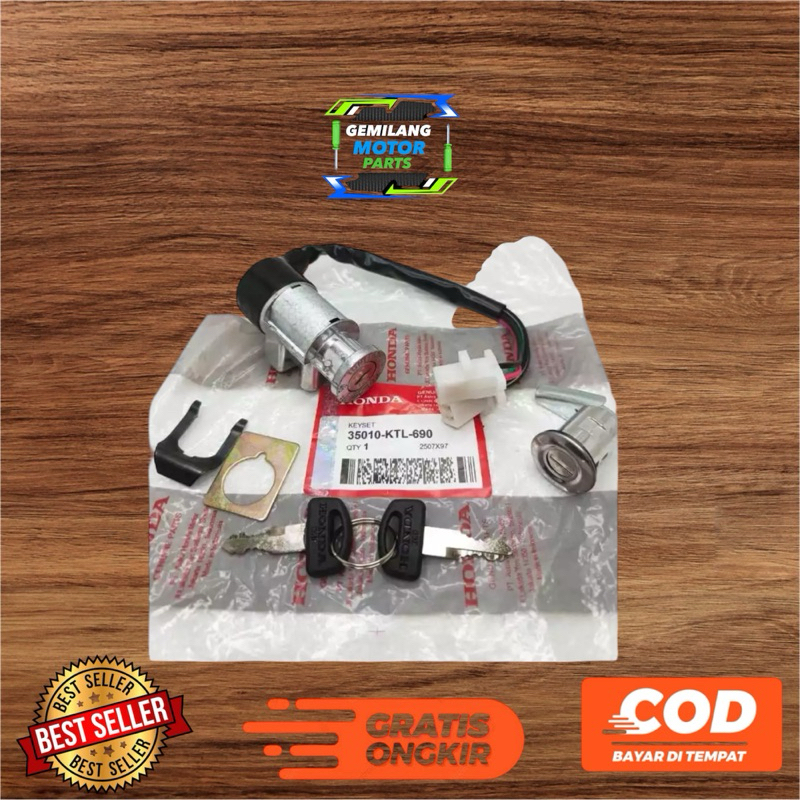 Kunci Kontak KTL Honda Supra Fit New FIT X FIT S KUALITAS ORIGINAL