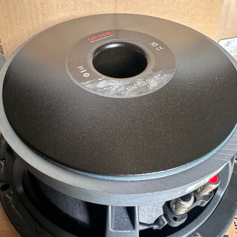 Komponen Speaker Lavoce MAF103.00 10inch ORIGINAL MIDRANGE