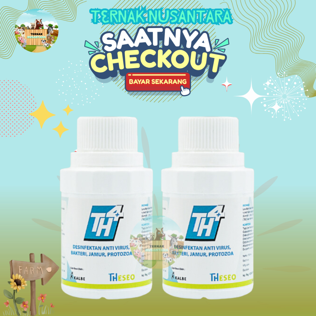DESINFEKTAN TH4 100ML - Desinfektan dan insektisida ampuh