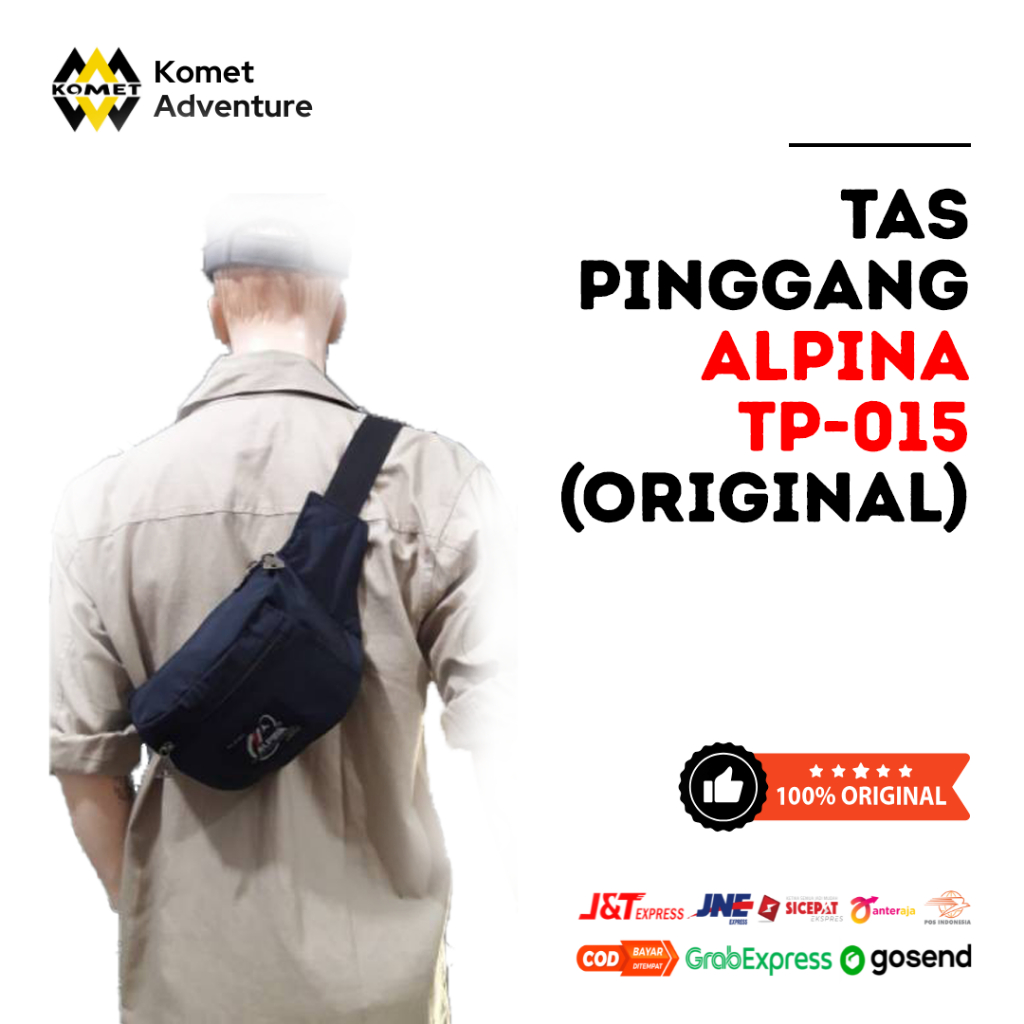 Tas Pinggang Alpina TP-015 (Waistbag Alpina Original)