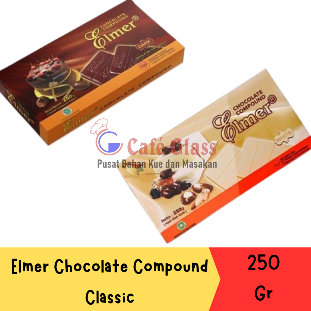 

Elmer Chocolate Compound Block Classic 250Gr