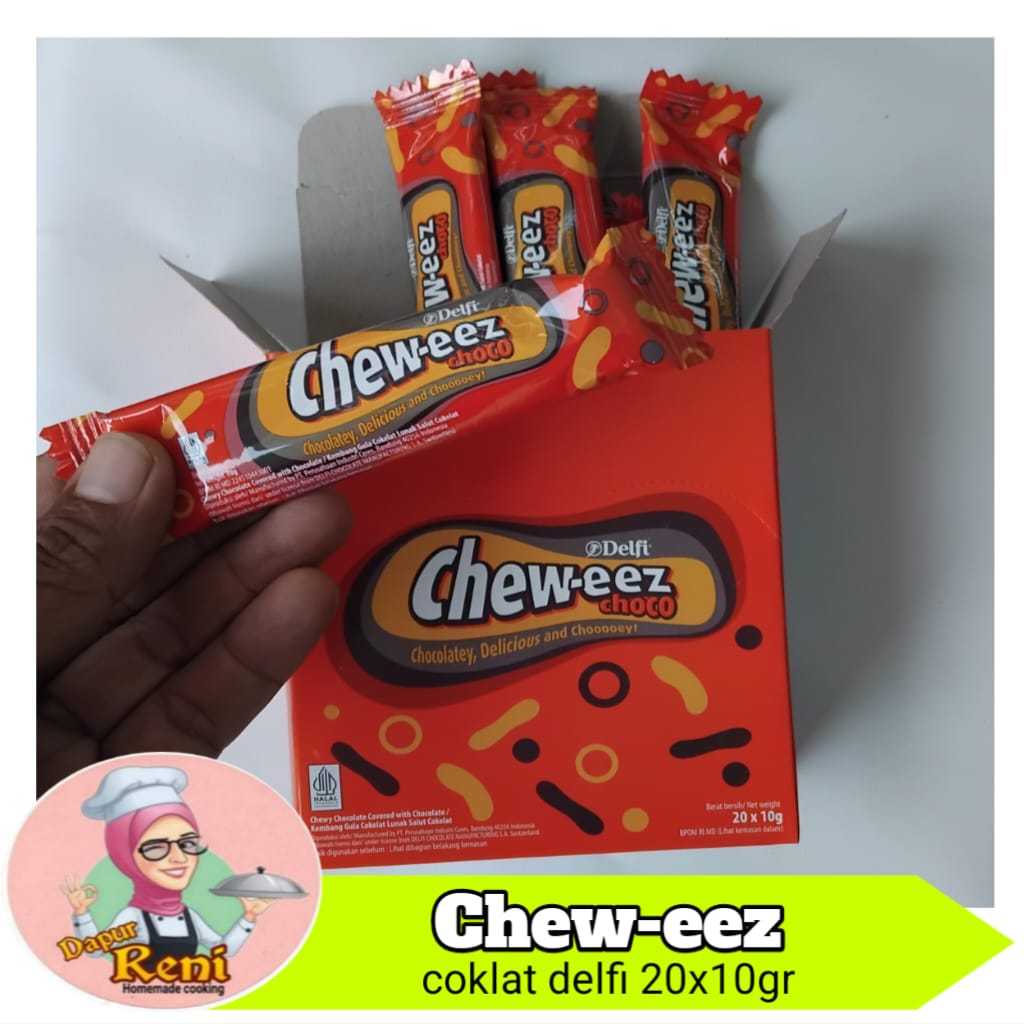 

coklat delfi chews-eez ( isi 20pcs x 10gram )