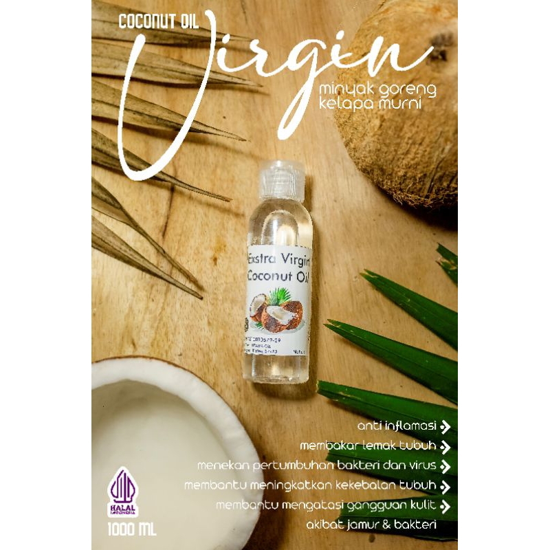 

VCO PREMIUM | VIRGIN COCONUT OIL | VCO 100 ML | MINYAK KELAPA 100% MURNI