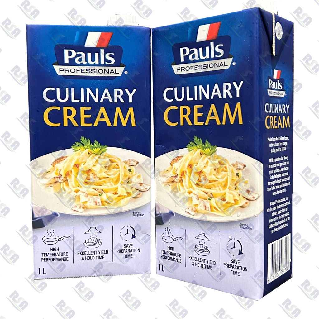 

Culinary Cooking Cream Pauls 1 Liter x 12 Import dari Australia