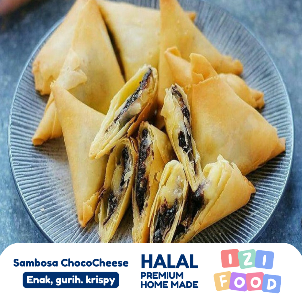 

SAMOSA CHOCO CHEESE | Samosa coklat keju isi 8pcs