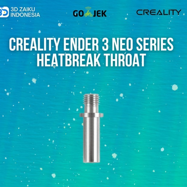 Original Creality Heatbreak Throat for Ender 3 V2 Neo/Ender3 Max Neo/CR6 SE/Max/CR-5 PRO/CR10 Smart
