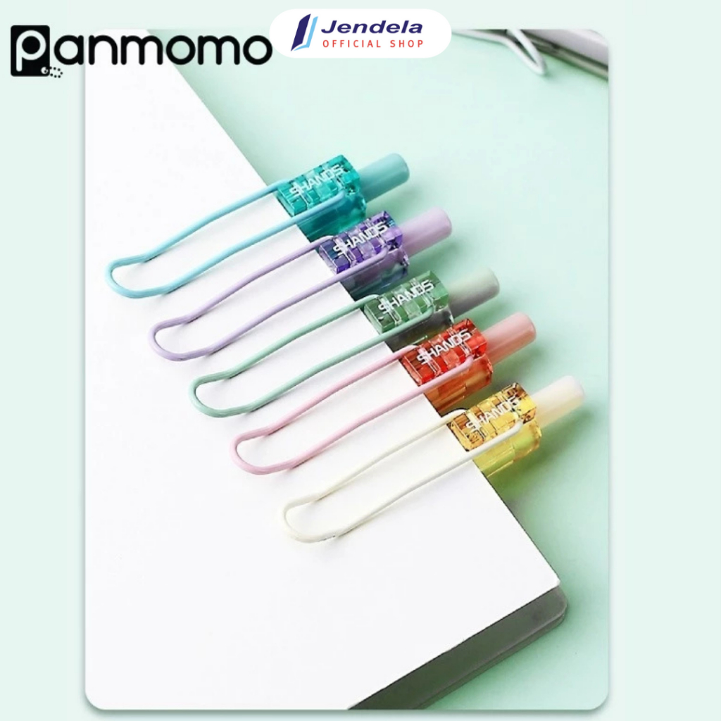 

Bolpoin GelPen PANMOMO Double Bead Quick Dry Gelpen 0.5mm Pastel Series - Pulpen Gel Hitam Cepat Kering Untuk Sekolah Kantor ATK S664 6971052639668