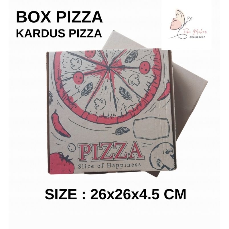 

BOX PIZZA MOTIF MURAH/KARDUS PIZZA/BOX EFLUTE UK 26