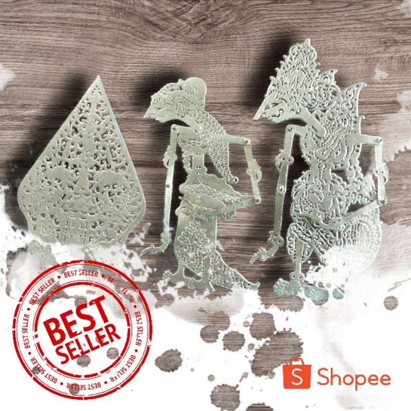 Mahar Wayang Kulit Rama Shinta plus gunungan Gold Premium Halus