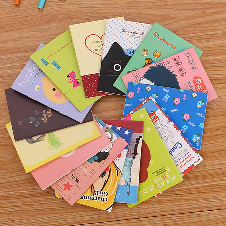 

Buku Catatan Cartoon Mini Book Lucu Anak Sekolah