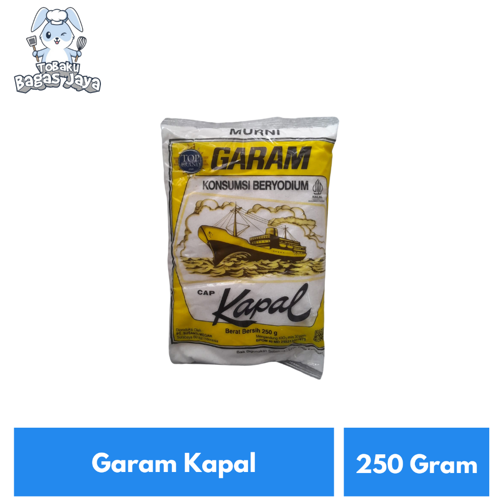 

Garam Kapal Kemasan 250 Gram