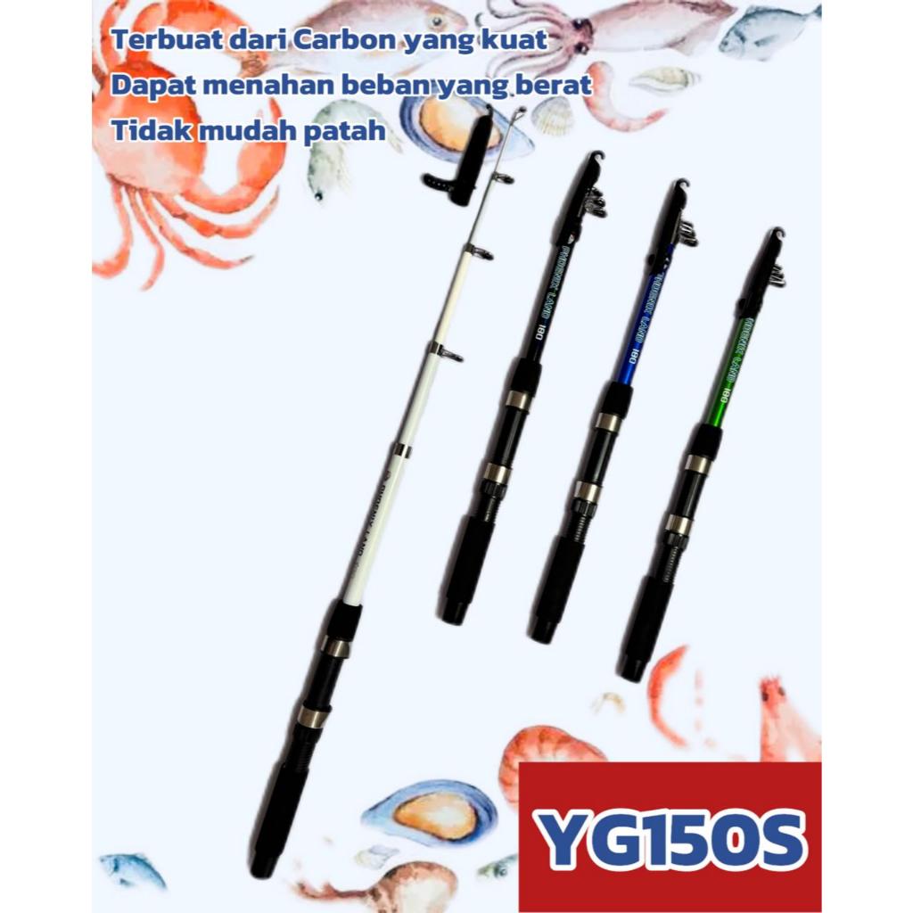 Joran Pancing Murah Merek Terkenal Joran Pancing Portable Fiberglass Joran Laut Telescopic Antena Jo