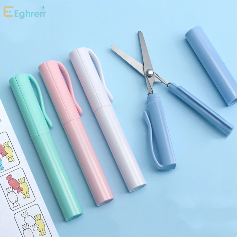 

Eeghrerr Gunting Portable Scissors Gunting Portabel Bentuk Pulpen Gunting Bentuk Pen Gunting Lipat