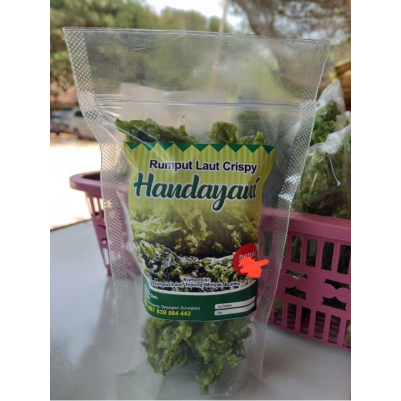 

keripik rumput laut