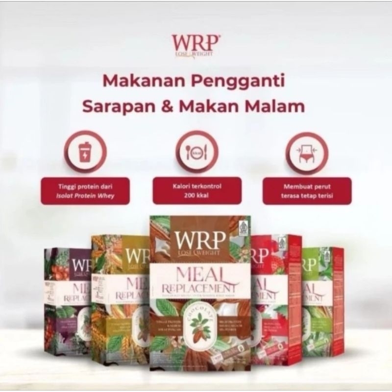 

WRP lose weight meal replacement 200gr