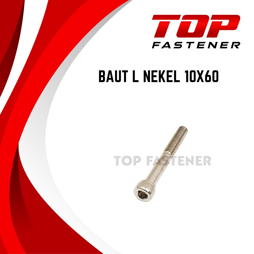 BAUT L M10 10X60 NEKEL KUNCI L8