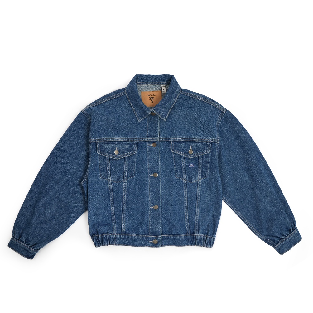 KODE X94D Hoi Polloy  Pebble Denim Jacket Blue