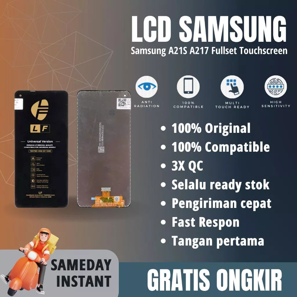LCD SAMSUNG A21S