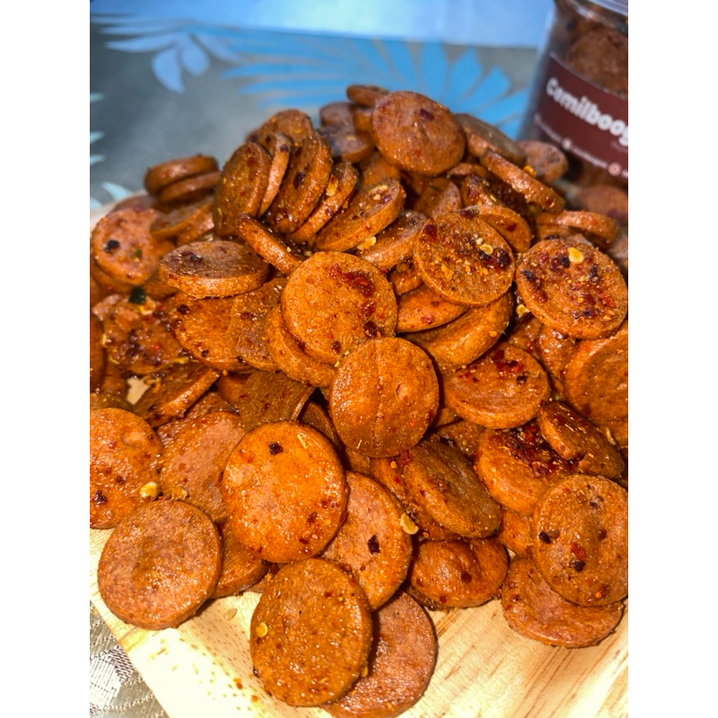 

sosis goreng bonjot enak gurih by cemilboogem