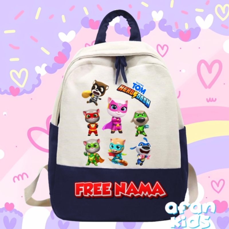 TAS TALKING TOM HEROES RANSEL SEKOLAH ANAK