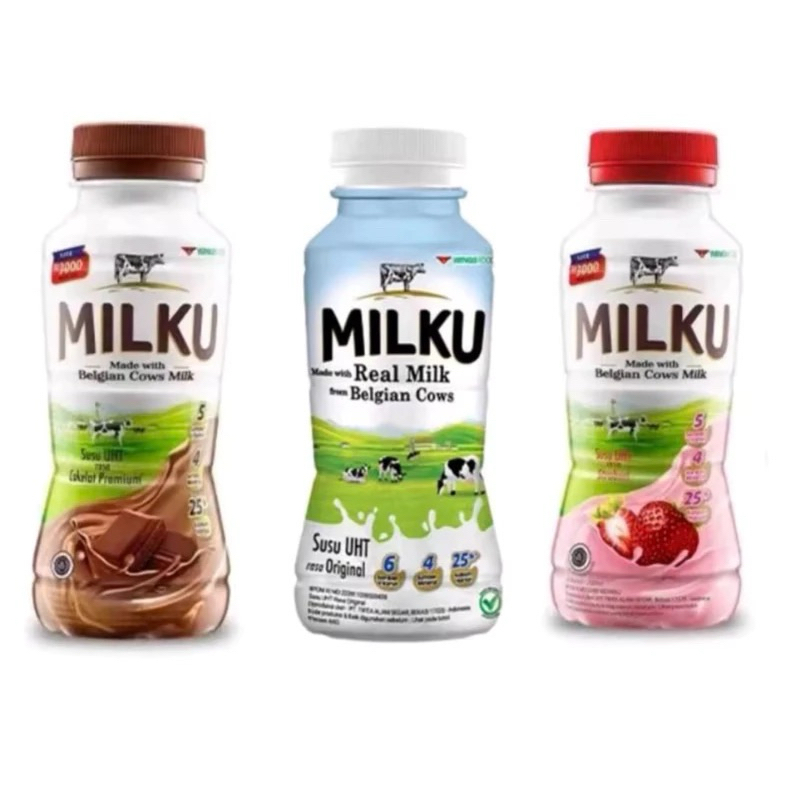

MILKU 200ml x 12 botol | INSTAN SURABAYA