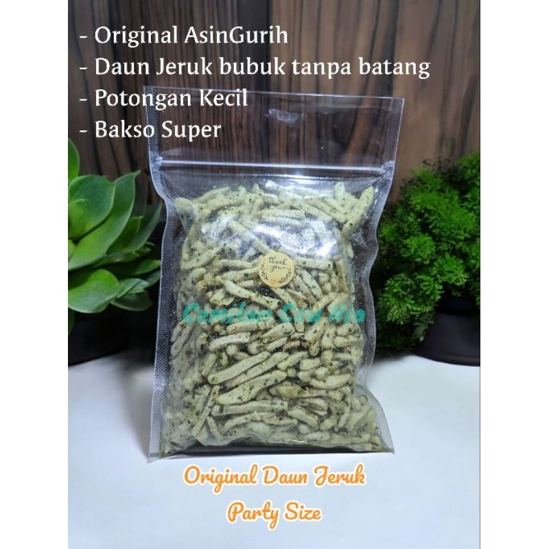 

Basreng Original Gurih Daun Jeruk Party Size 500gr
