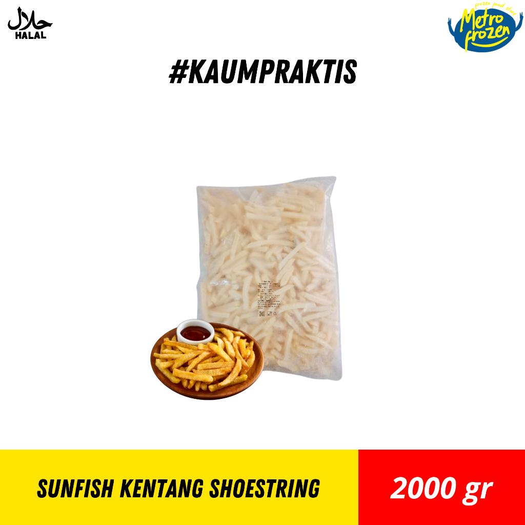 

SUNFISH Kentang Shoestring 2kg