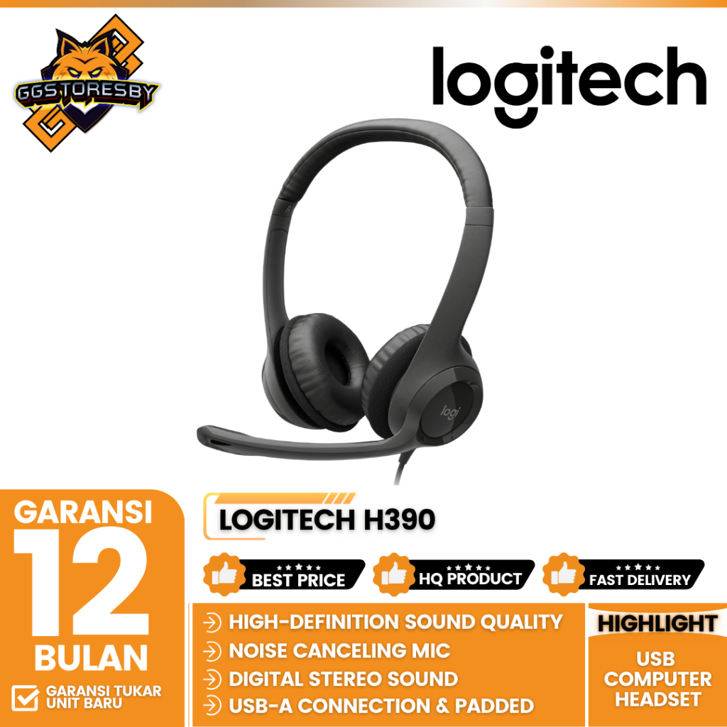 Logitech H390 Usb Headset
