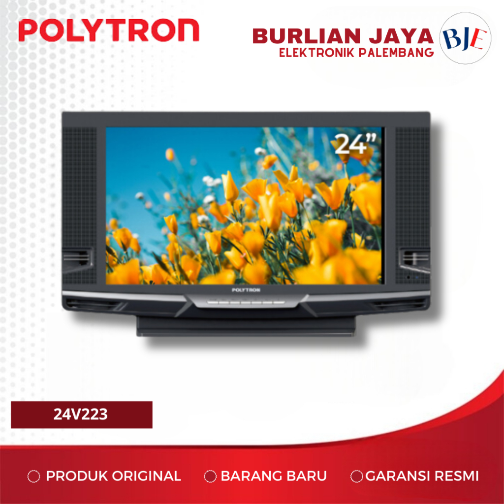 TV DIGITAL 24 INCH POLYTRON 24V223 TV DIGITAL 24" PALEMBANG