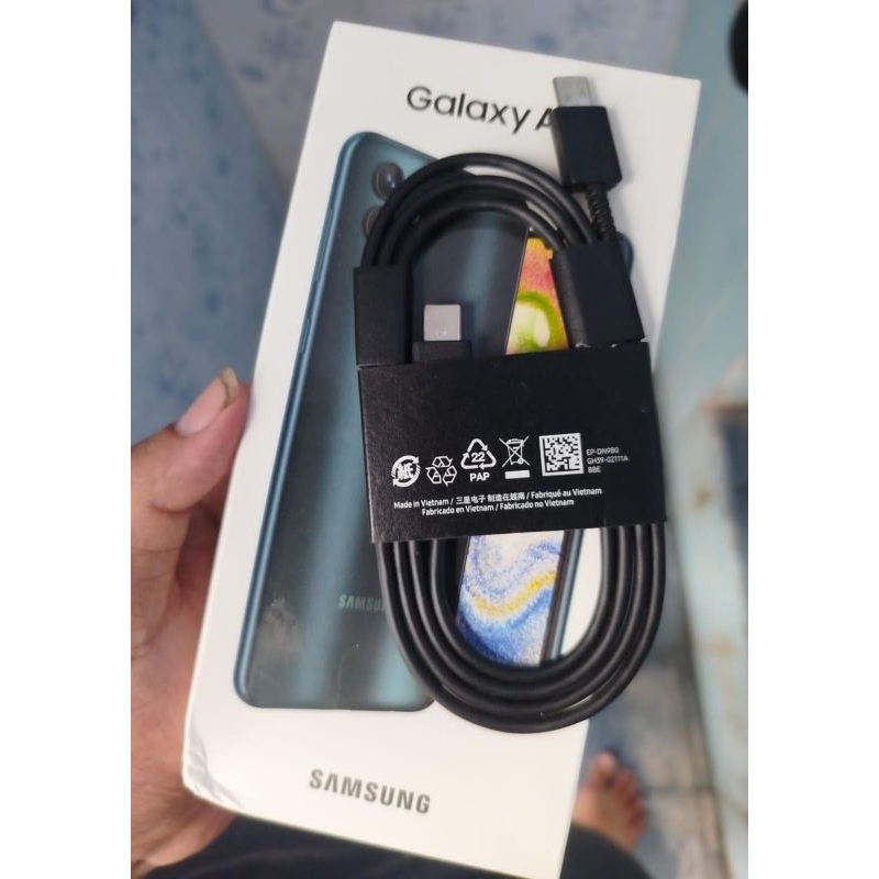 kabel ori samsung type c to type c super fast charging